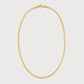 TaleClasp Steel Flexible Snake Chain Necklace - Golden - image 3