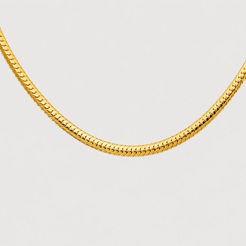 TaleClasp Steel Flexible Snake Chain Necklace - image 4