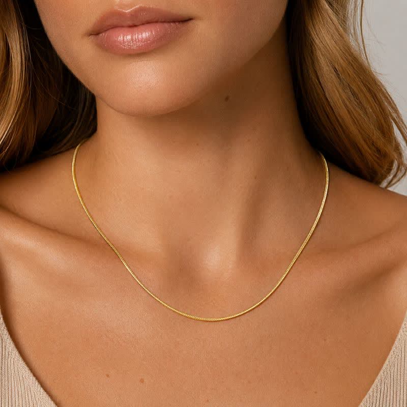 TaleClasp Steel Flexible Snake Chain Necklace - image 1