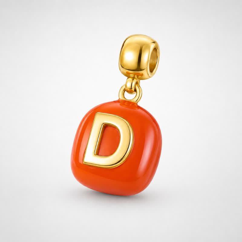 TaleClasp Steel Letter D Stackable Charm - image 3