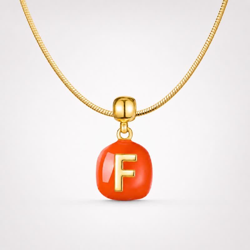 TaleClasp Steel Letter F Stackable Charm - image 4