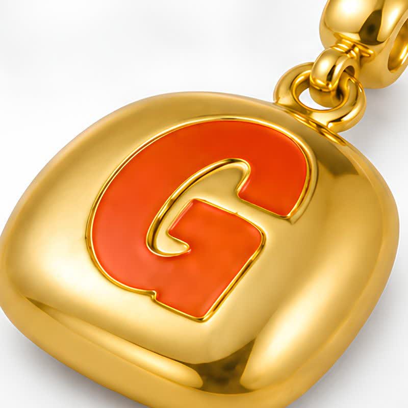 TaleClasp Steel Letter G Stackable Charm - image 3