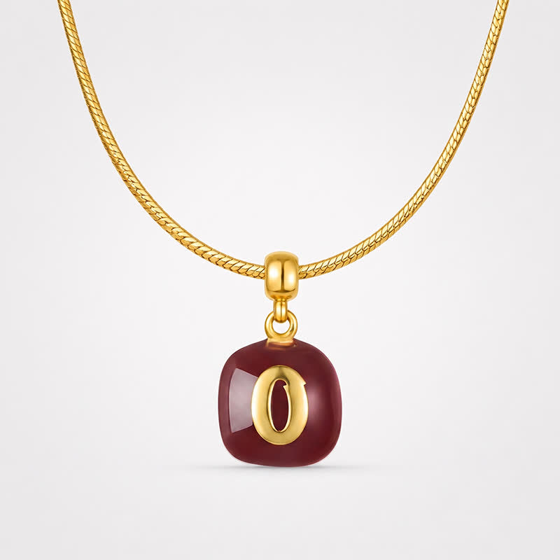 TaleClasp Crimson Disc Pendant Gold Tone Charm - image 4