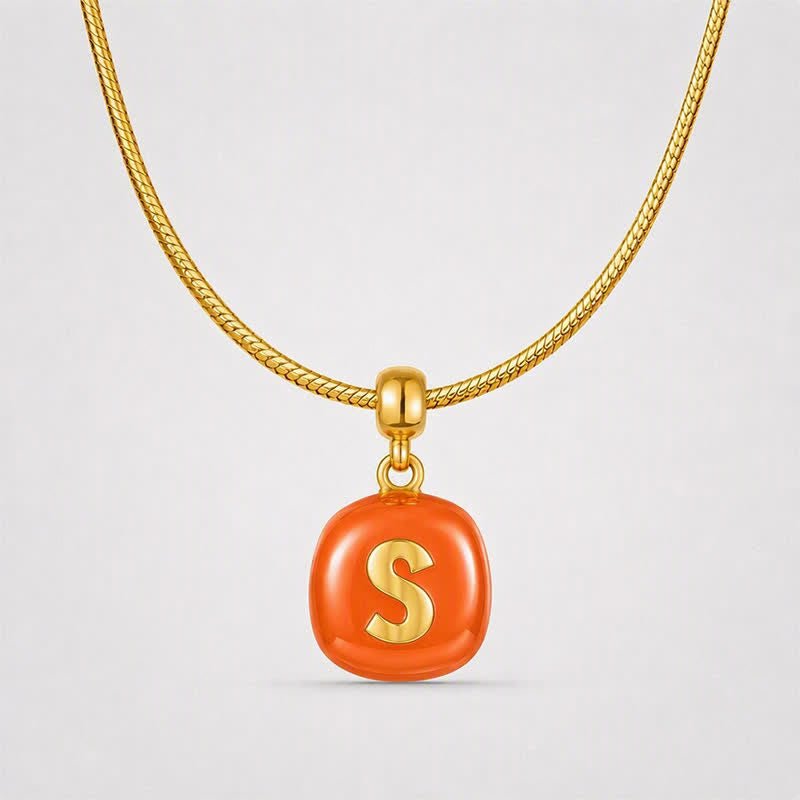 TaleClasp Gold Tone Letter S Disc Charm - image 4