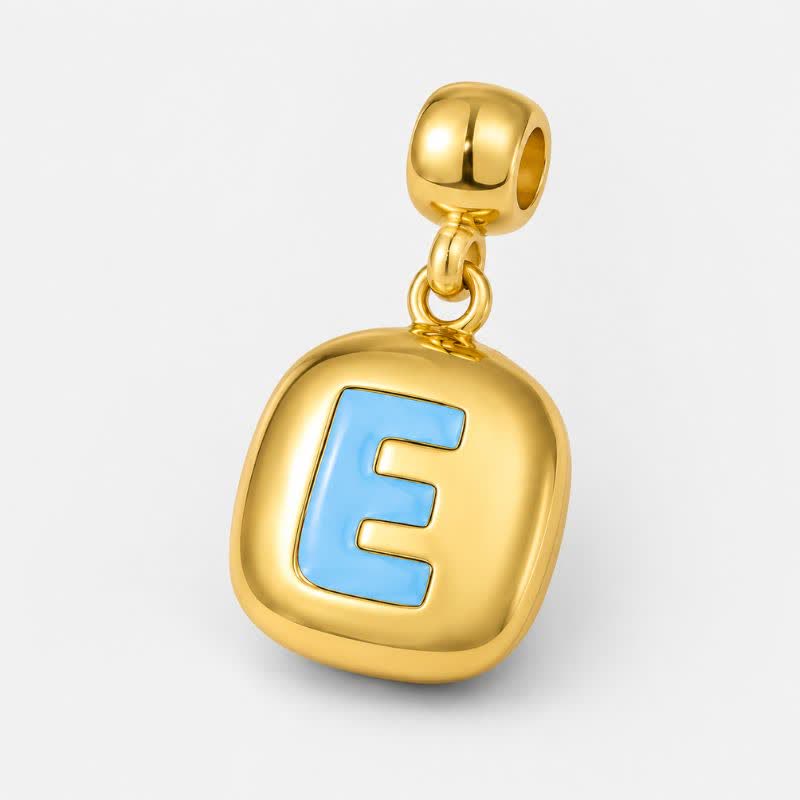 TaleClasp Steel Letter E Stackable Charm - image 3