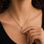 TaleClasp Letter C Gold Tone Arc Charm - image 1