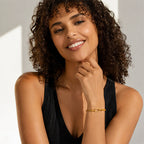 TaleClasp Sunset Braid Gold Oval Clasp Bracelet - image 2