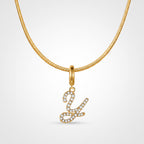 TaleClasp Letter Y Gold Tone Arc Charm - image 4