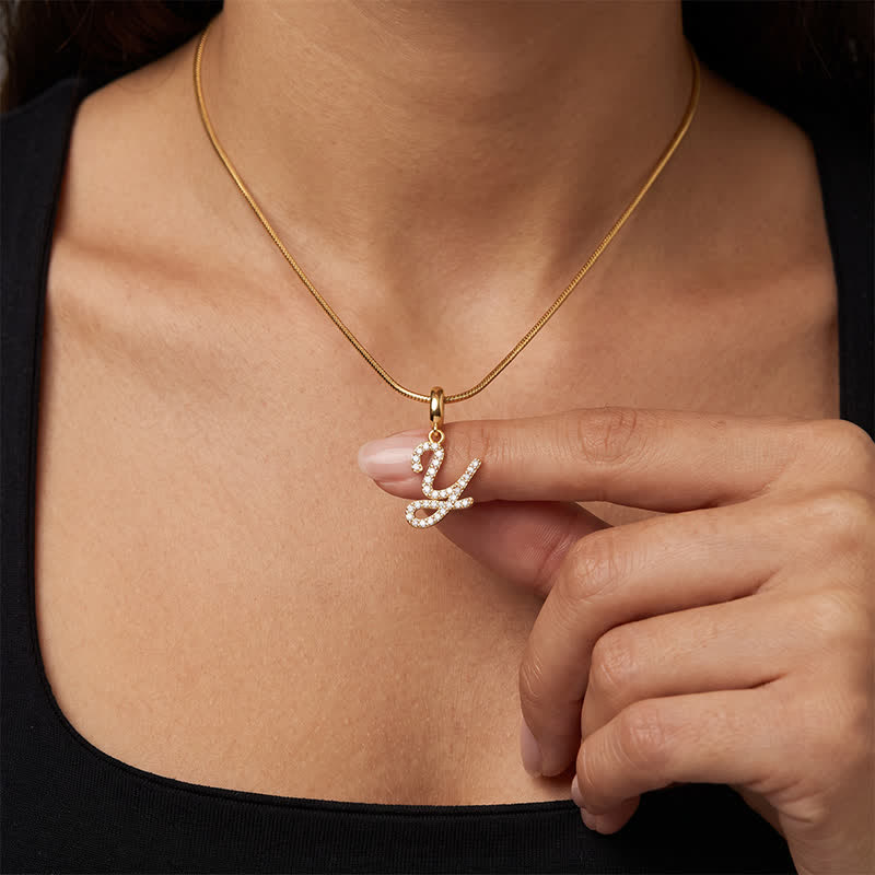 TaleClasp Letter Y Gold Tone Arc Charm - image 1