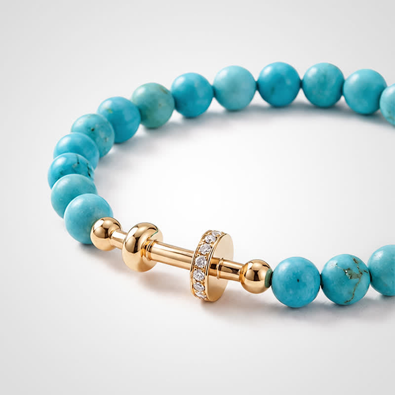 TaleClasp Imitation Turquoise Bracelet - image 4