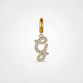 TaleClasp Letter G Gold Tone Arc Charm - Golden - image 0