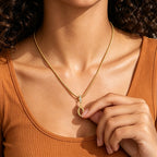 TaleClasp Lucky Number 0 Gold Detachable Charm - image 1