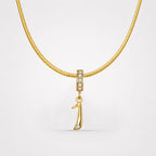 TaleClasp Lucky Number 1 Gold Detachable Charm - image 4