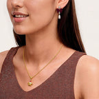 TaleClasp Vintage Burgundy Velvet Bow Pearl Drop Earrings - image 2