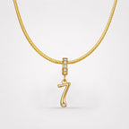 TaleClasp Lucky Number 7 Gold Detachable Charm - image 4
