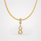 TaleClasp Lucky Number 8 Gold Detachable Charm $28.00 - image 4