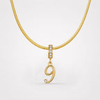 TaleClasp Lucky Number 9 Gold Detachable Charm - image 4