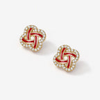 TaleClasp Modern Vintage Stud Earrings - image 3