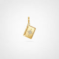 TaleClasp Book of Answers Charm - Gold - image 0