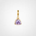 TaleClasp Violet Gemstone Charm - Purple - image 0