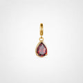 TaleClasp Dark Red Gemstone Charm - Red - image 0