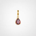 TaleClasp Dark Red Gemstone Charm - Red - image 0