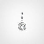 TaleClasp Radiant Serenity Gemstone Pendant - White - image 0