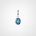 TaleClasp Freedom Energy Stone Pendant - Dark Blue - image 0