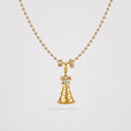 TaleClasp Vintage Top Hat Gold Charm - Gold - image 4