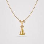 TaleClasp Vintage Top Hat Gold Charm - Gold - image 4