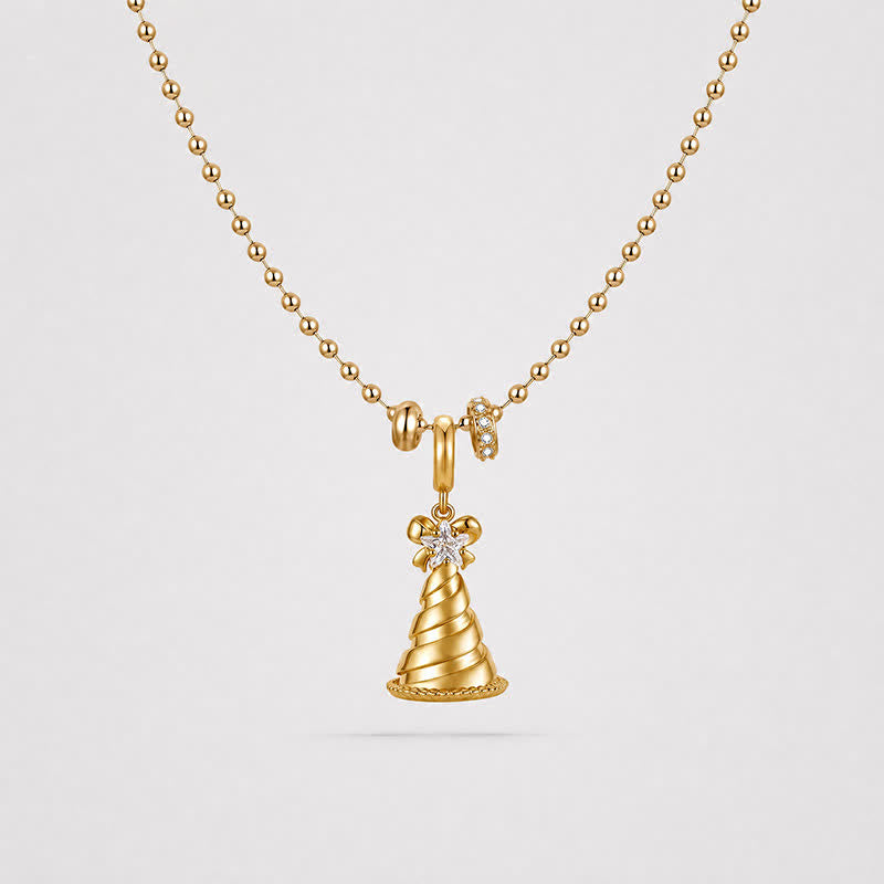 TaleClasp Vintage Top Hat Gold Charm - Gold - image 4