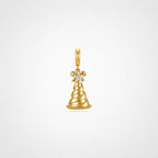 TaleClasp Vintage Top Hat Gold Charm - image 0