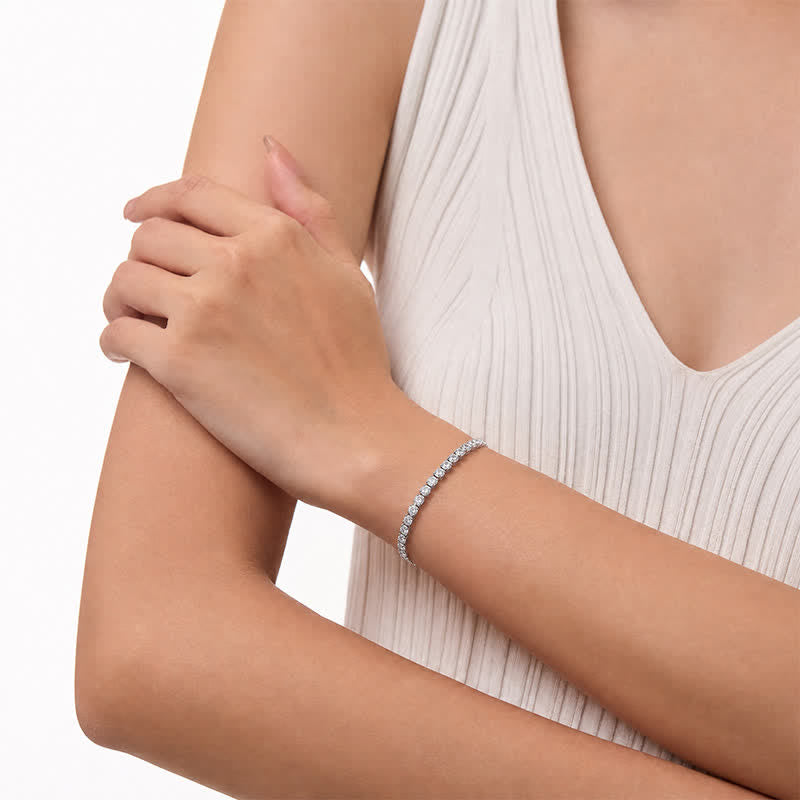 TaleClasp Classic Crystal Tennis Bracelet - image 1
