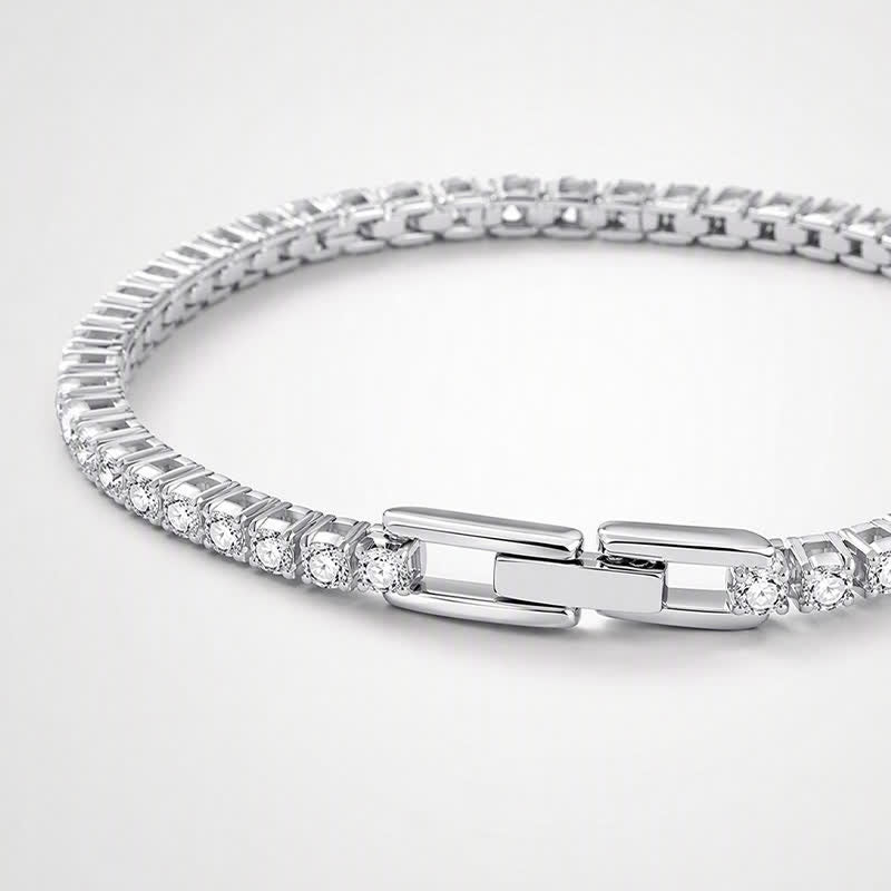 TaleClasp Classic Crystal Tennis Bracelet - image 3