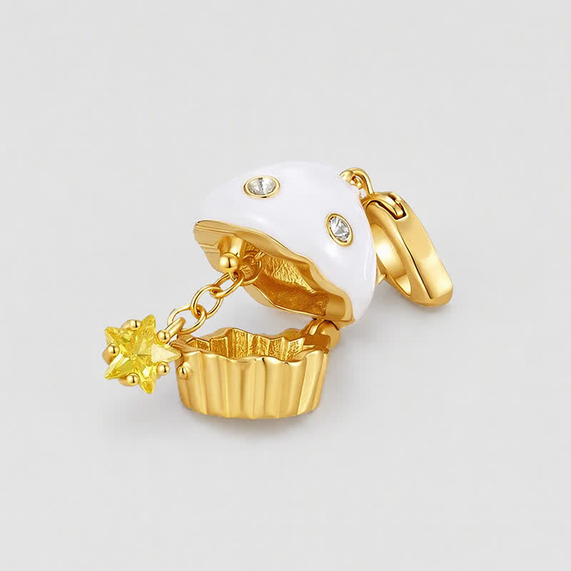 TaleClasp Gilded Cupcake Charm - image 3