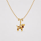 TaleClasp Spotted Puppy Gold Tone Charm - image 4