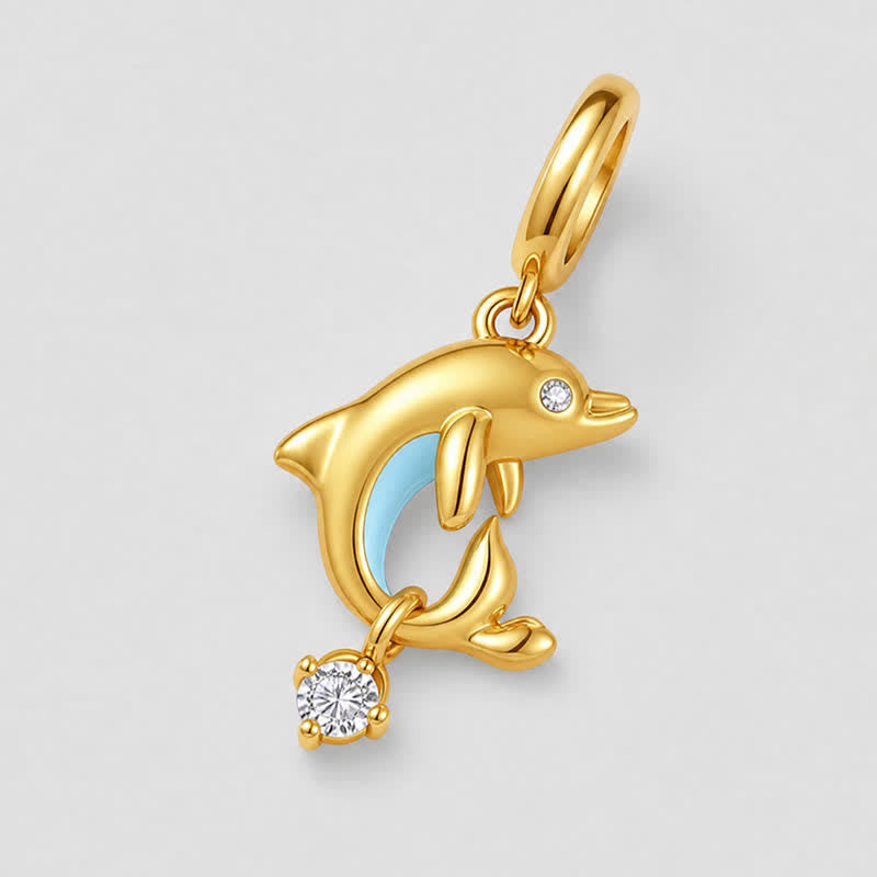 TaleClasp Ocean Glow Dolphin Charm - image 3
