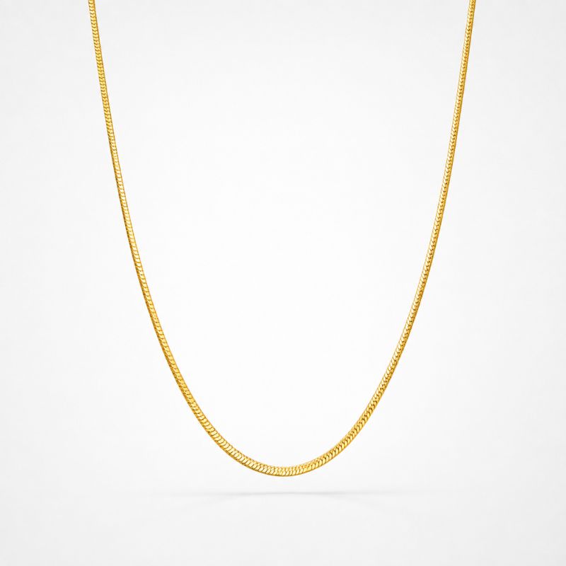 TaleClasp Steel Flexible Snake Chain Necklace